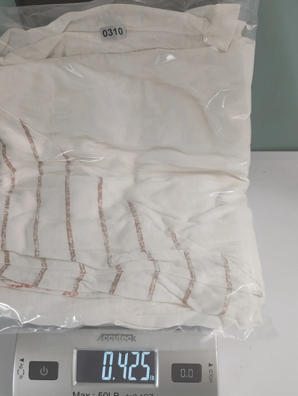 Luv 4 Anouka Skirt Womens Large Boho High Low Flowy Ivory Elastic Waist - Picture 13 of 13